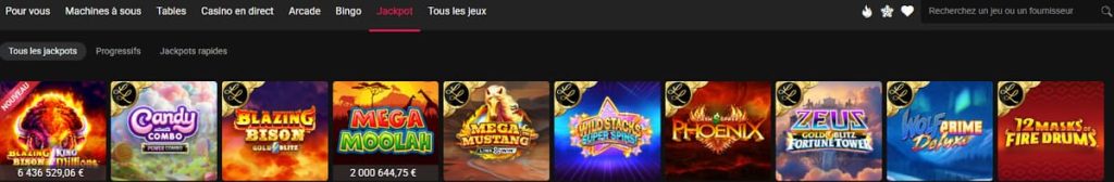 Spin Casino Jackpot