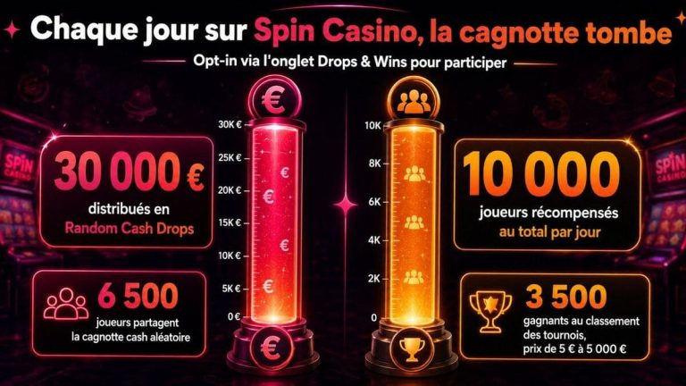 Cagnotte Spin Casino
