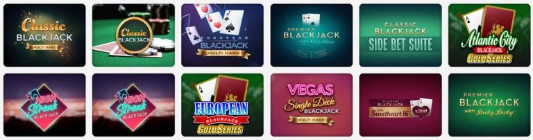 jeux table Spin Casino