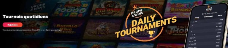 tournois quotidiens Spin Casino